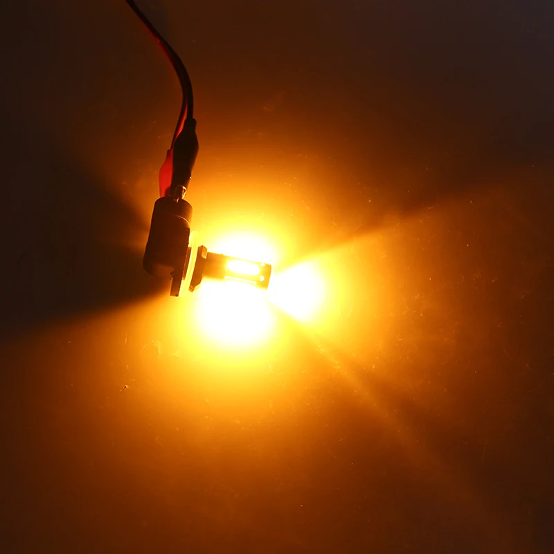 HYZHAUTO 1 шт. H27 881 светодиодный противотуманный фонарь 4014 30SMD Автомобильный светодиодный противотуманный светильник s дневной ходовой светильник 12 в 6000 К белый желтый синий