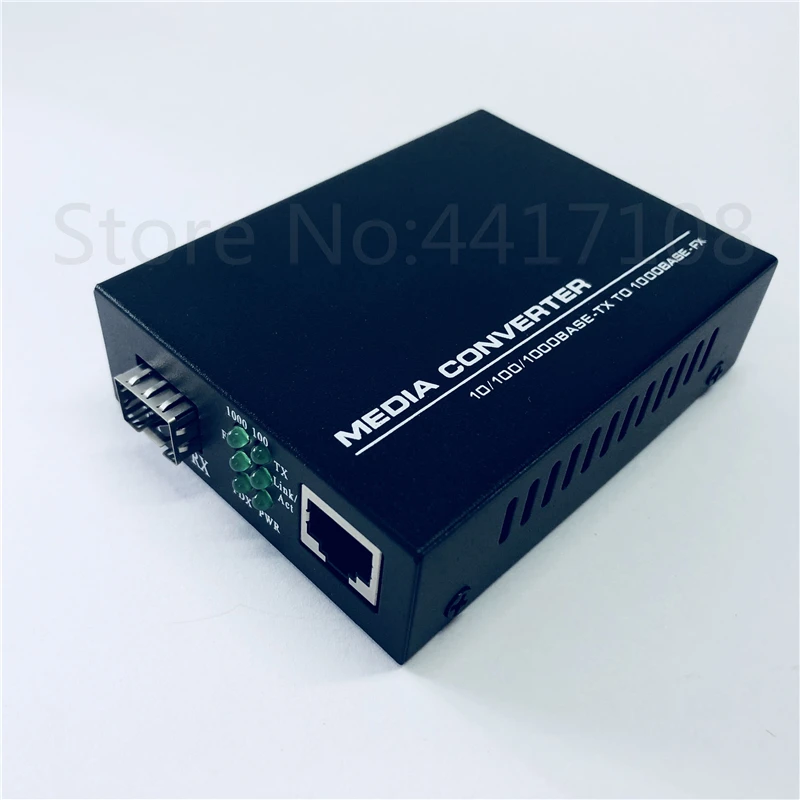 5 шт. оптоволоконный преобразователь SFP на RJ45 гигабитный медиаконвертер 10/100