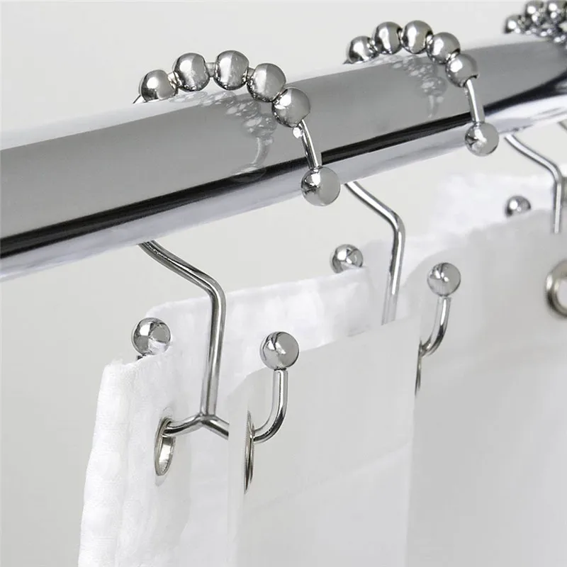 &quotW&quot хромированный цвет 5 круглых фотоэлементов занавеска для душа