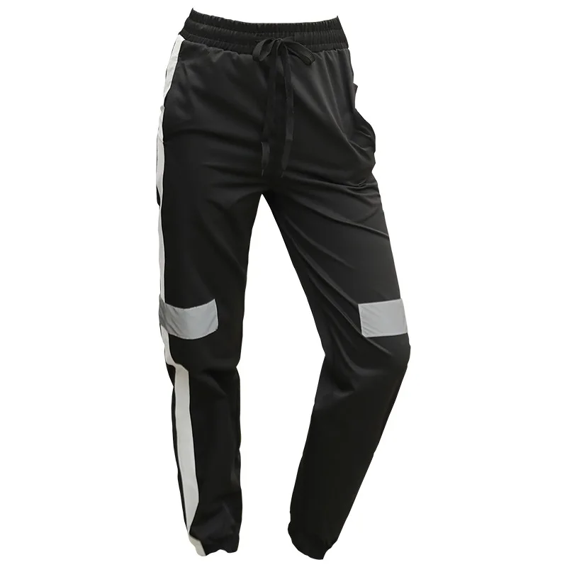 Женские спортивные брюки светоотражающие для бега|Брюки| |