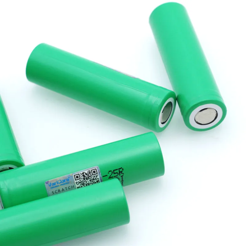VariCore 18650 2500mAh Rechargeable Battery INR1865025R 3.6V discharge 20A dedicated For E-cigarette Power batteries | Электроника