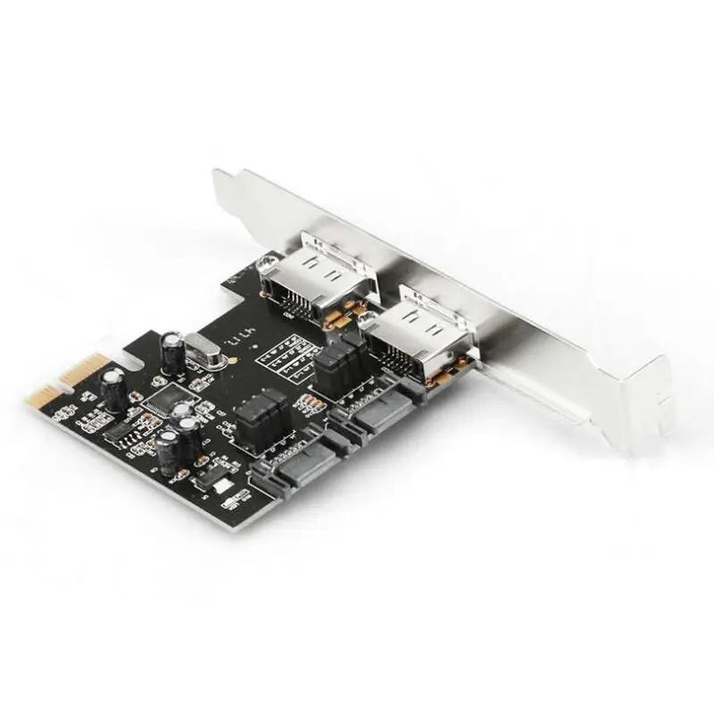 Great-Q Hot PCI E Express на SATA 3 0 eSATA адаптер конвертер удлинительная карта | Компьютеры и