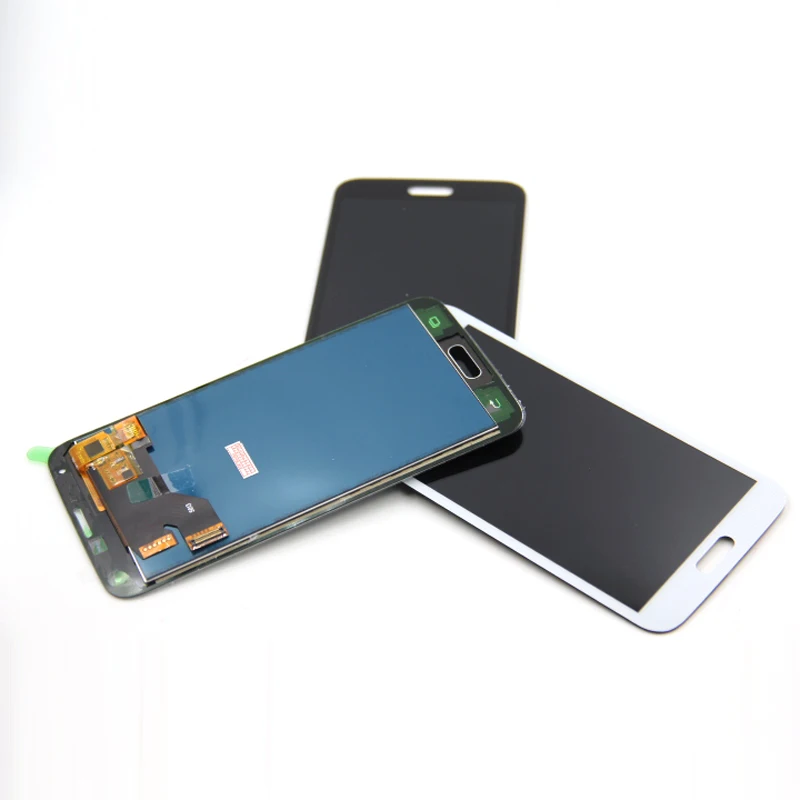 Черный/белый дигитайзер в сборе для Galaxy S5 SM-G900 G900F ЖК-дисплей с сенсорным экраном