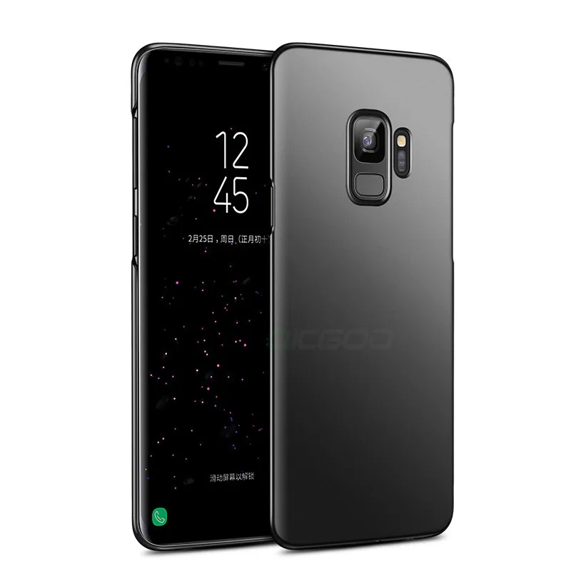 Чехол OICGOO для samsung Galaxy A8 Plus 2018 A7 A5 A3 Матовый Жесткий чехол накладка из