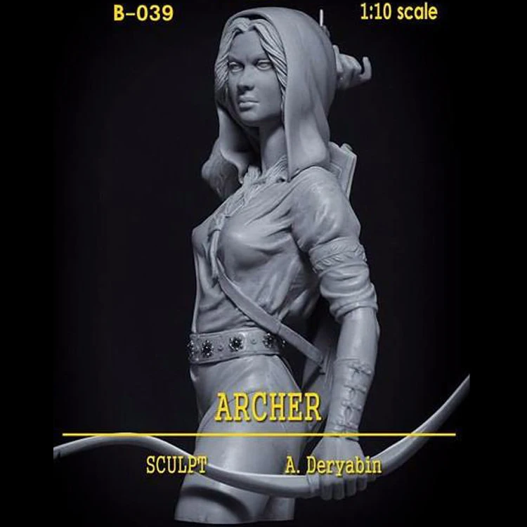 1/10 Archer Смола Модель бюст GK несобранный и Неокрашенный комплект|Игровые фигурки