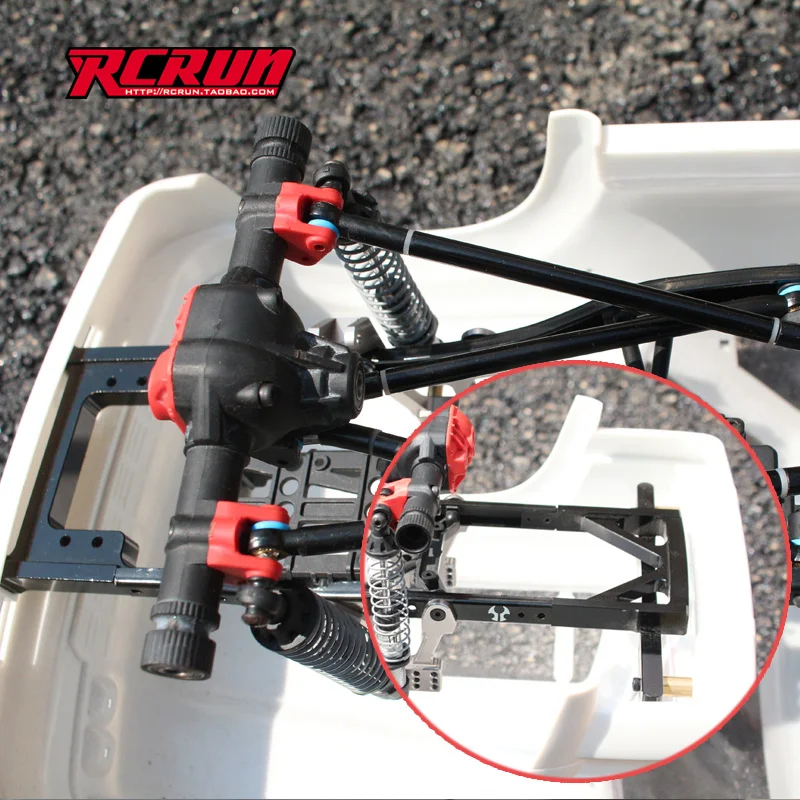 RCRUN автомобиль фиксированный 4 комплект тяги для SCX10 2 90046 модифицированный land cruiser