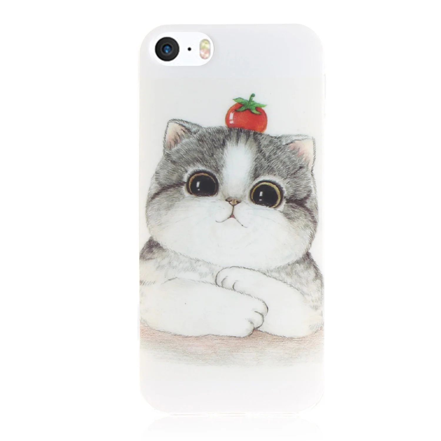Чехол для Apple iPhone 5S 5 S S5 SE E ES двойной чехол телефона iPhone5 iPhone5S iPhoneSE Силиконовый ТПУ