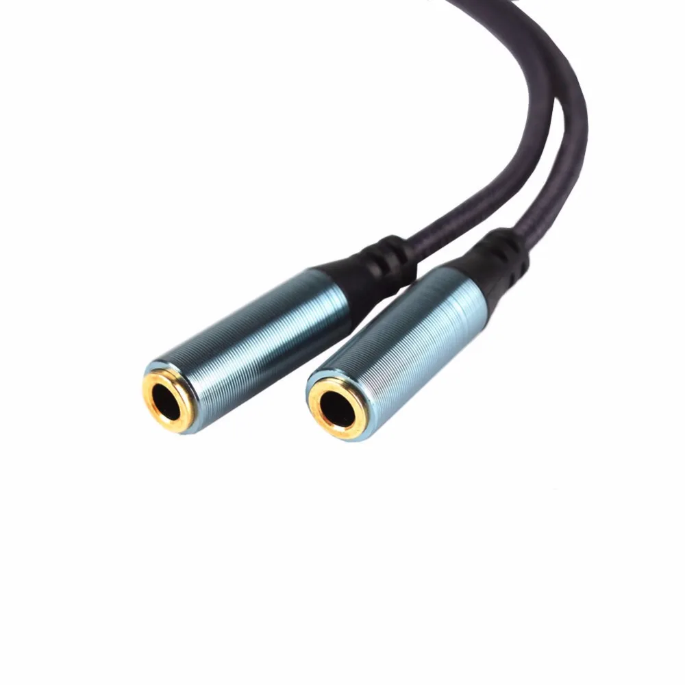 Разветвитель Y образного разъема для наушников 3 5 мм дополнительный кабель #242733|y