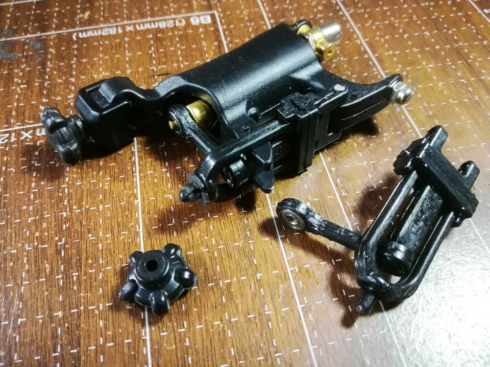 Новый профессиональный черный роторный двигатель тату машина пистолет поставка