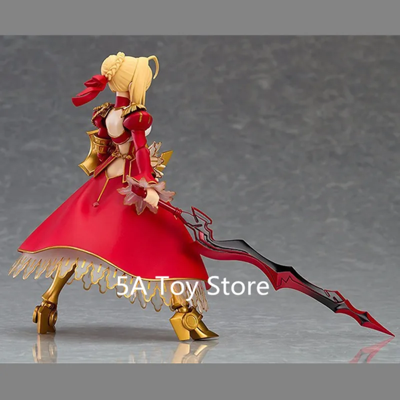Аниме Fate EXTELLA Figma 370 Нерон Клавдий красный меч ПВХ фигурка Коллекционная модель