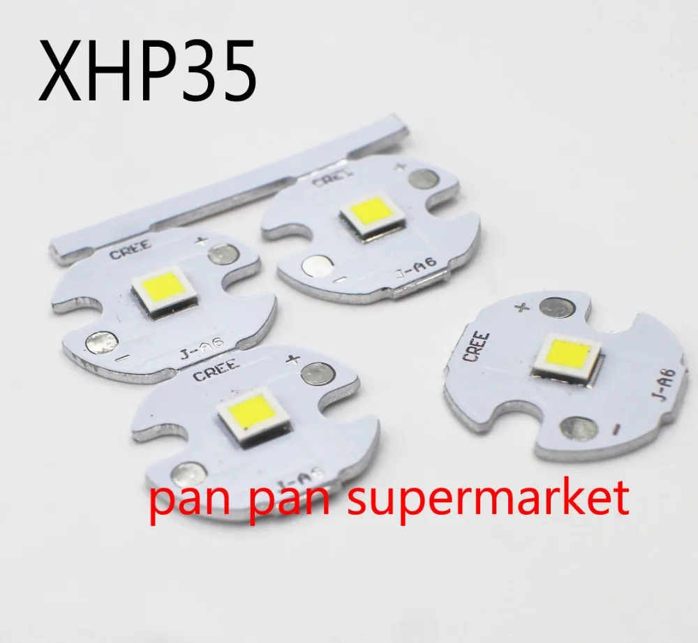 Светодиодный излучатель холодного белого света CREE XHP35 6500K 12 в 16 мм медная печатная