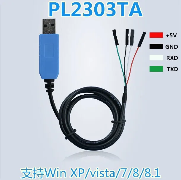 Серийный кабель PL2303 TA USB TTL RS232 совместимый с Win XP/VISTA/7/8/8 1 лучше чем pl2303hx бесплатная