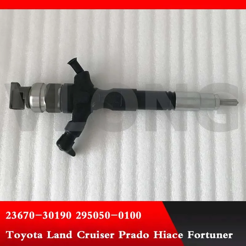 Подлинный и новый дизельный топливный инжектор 23670 30190 для Toyota Land Cruiser Prado Fortuner Dyna