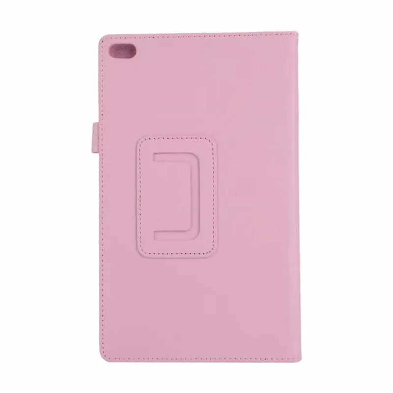 pink Чехол-книжка из искусственной кожи для lenovo Tab 4 8 TB-8504 для lenovo Tab 4 8 TB-8504F TB-8504N 8504X Чехол-книжка для планшета - Цвет: pink