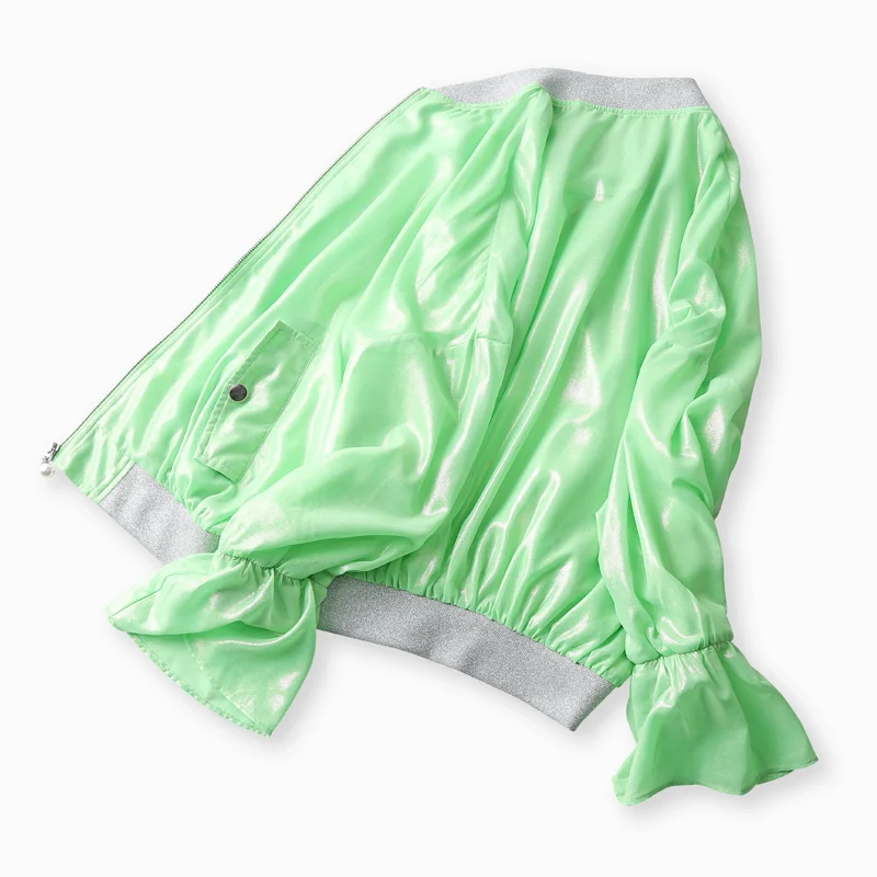 ELFSACK весна 2017 женские новые модные однотонные короткие куртки свободные пальто с