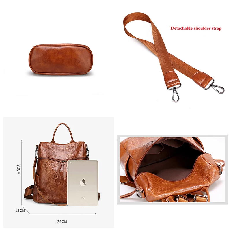 Лидер продаж Модный женский рюкзак высококачественные кожаные рюкзаки для