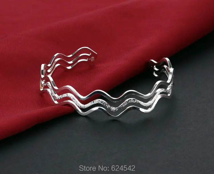 Новейшие модные аксессуары для рук. 925 пробы серебряный браслет. Элегантный