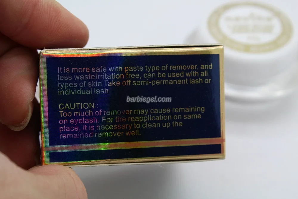 6 шт. * 20 г Navina макияж Накладные ресницы для удаления клея без стимуляции каких