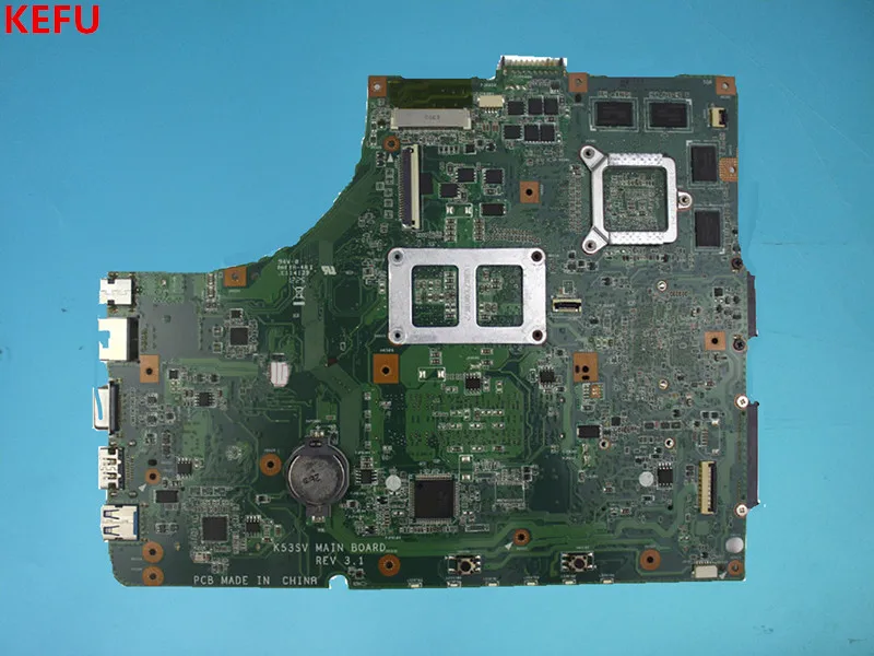 KEFU материнская плата для ASUS K53SV REV3.1 HM65 X53S A53S K53SJ K53SC P53S K53SM Тесты 100% OK|Материнские