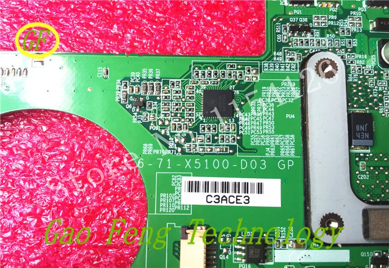 Оптовая продажа материнская плата для ноутбука Clevo P150HM P151HM1 6 71 X5100 D03 HM65 DDR3