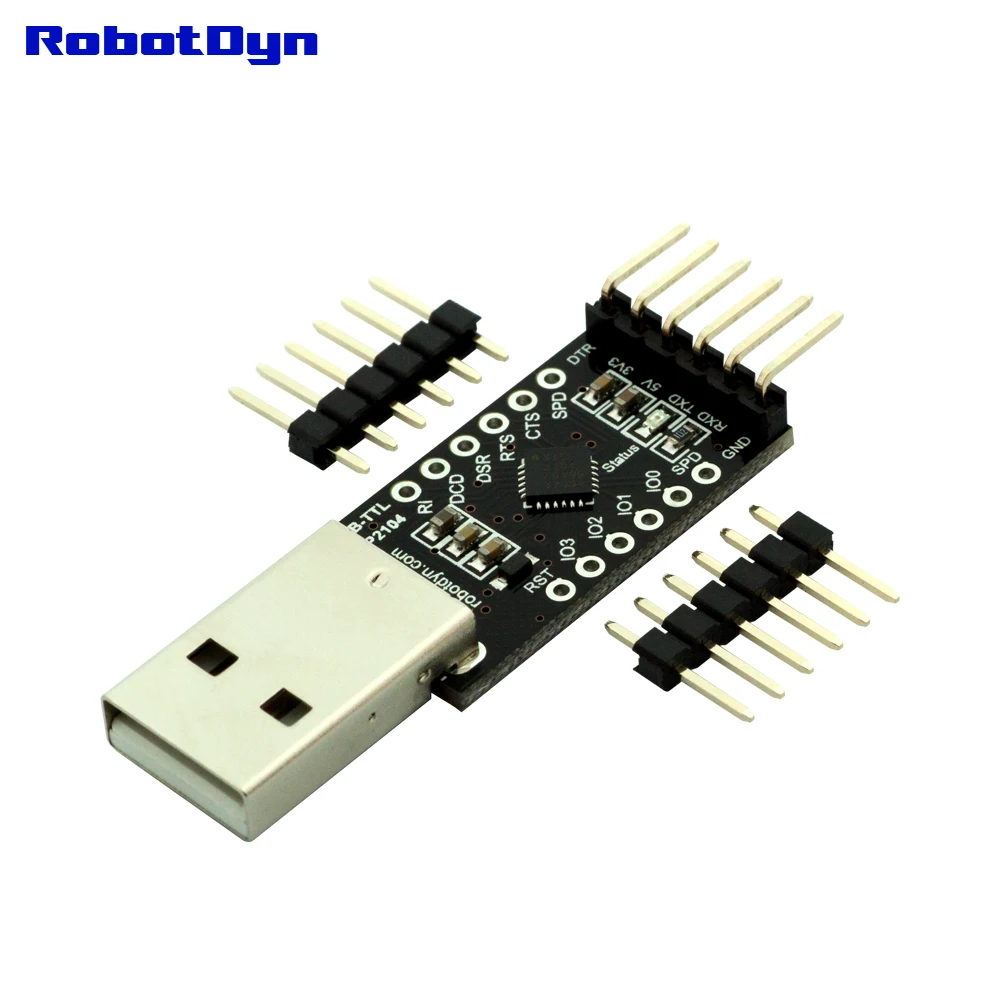 Серийный адаптер CP2104 USB TTL UART микроконтроллер 5 В/3 3 В A|3 d| |