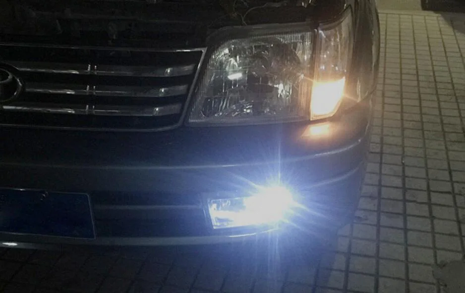 

2pcs 1996~2003y for Lexus LC90 fog light car accessories LED DRL headlight for Lexus LC90 daytime light