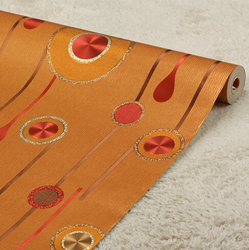 Современные роскошные полосатые обои винтажные китайские художественные фрески