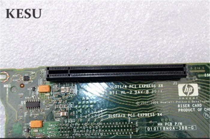 Карта адаптера для HP DL380G6/G7 DL385G5 PCI-E 16X 8X видеокарта расширения 496057-001 451278-001 PCI плата