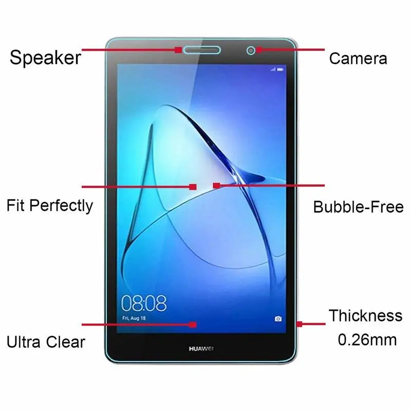 Защитное стекло закаленное для Huawei MediaPad T3 7 0 8 9 6 10 дюймов Honor KOB L09 защитная пленка