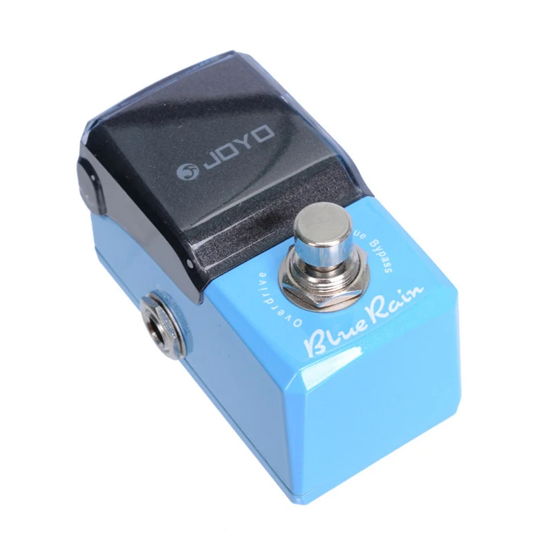 НОВЫЙ Joyo с принтом Железный человек серия JF-311 синий дождь Overdrive Мини Смарт педаль