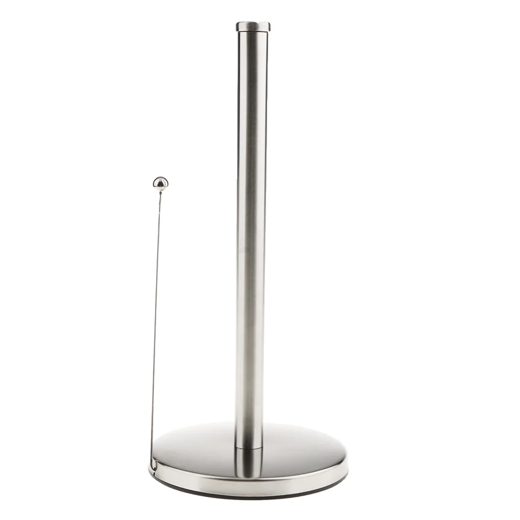 

Detachable Stainless Steel Toilet Paper Holder Kitchen Roll Tissue Stand