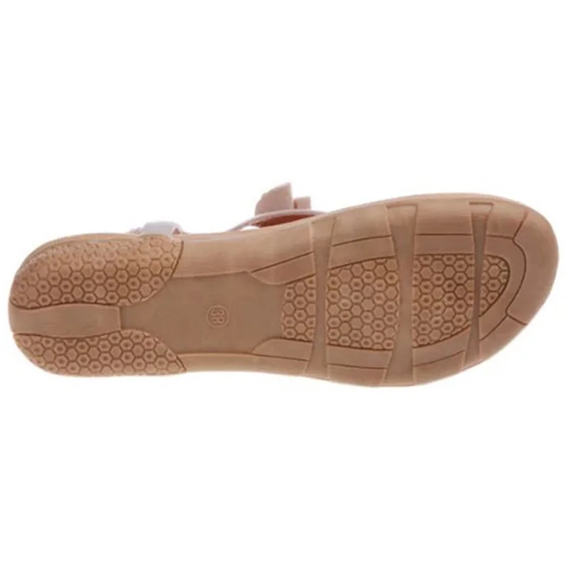 BeckyWalk/Вьетнамки женские сандалии на плоской подошве с цветами пляжная обувь в