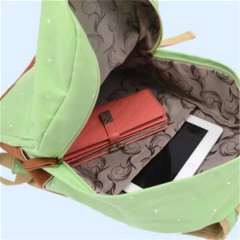 Монста х Лидер продаж новинка 2015 женщин рюкзак печати школьные рюкзаки холст