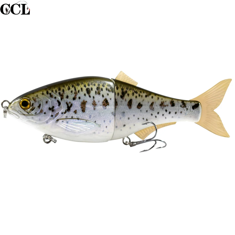 9inch 04 sinking CCL большая игра 9 дюймов Shad Соединенные приманки наживка рыболовные воблеры плавающие и тонущие приманки воблер для рыболовной наживки - Цвет: 9inch 04 sinking