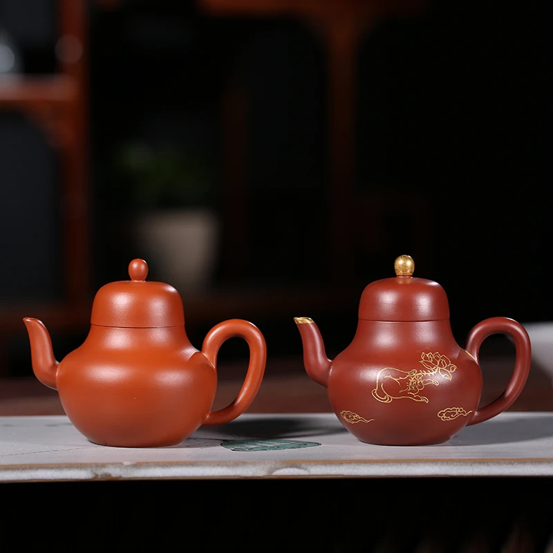 100 мл Yixing Фиолетовый Глиняный Чайник для здоровья сырой руды Zisha Si Ting pot