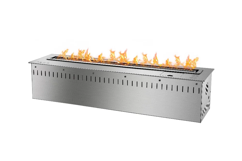 on sale 24 inch black wifi intelligent ethanol fireplace insert burner | Обустройство дома