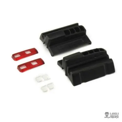 Задняя крышка LESU для DIY 1/14 RC Tamiya Bz 3363 1851 модель грузовика трактора TH11501|Детали и