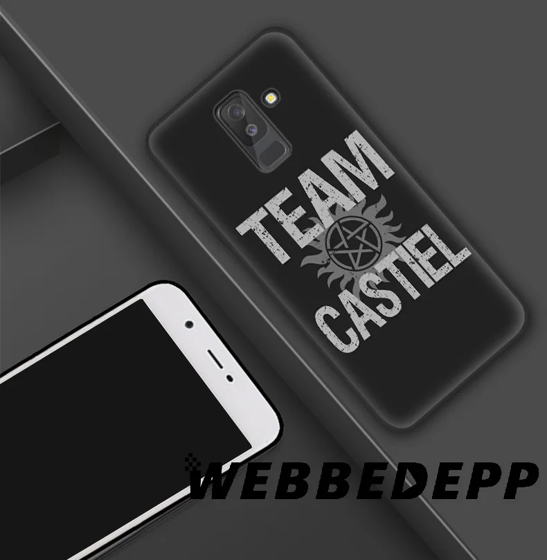 WEBBEDEPP Supernatural Tv Shows Soft TPU Silicone Case for Samsung Galaxy S10 S10e S9 S8 Plus S7 S6 Edge &amp J6 |