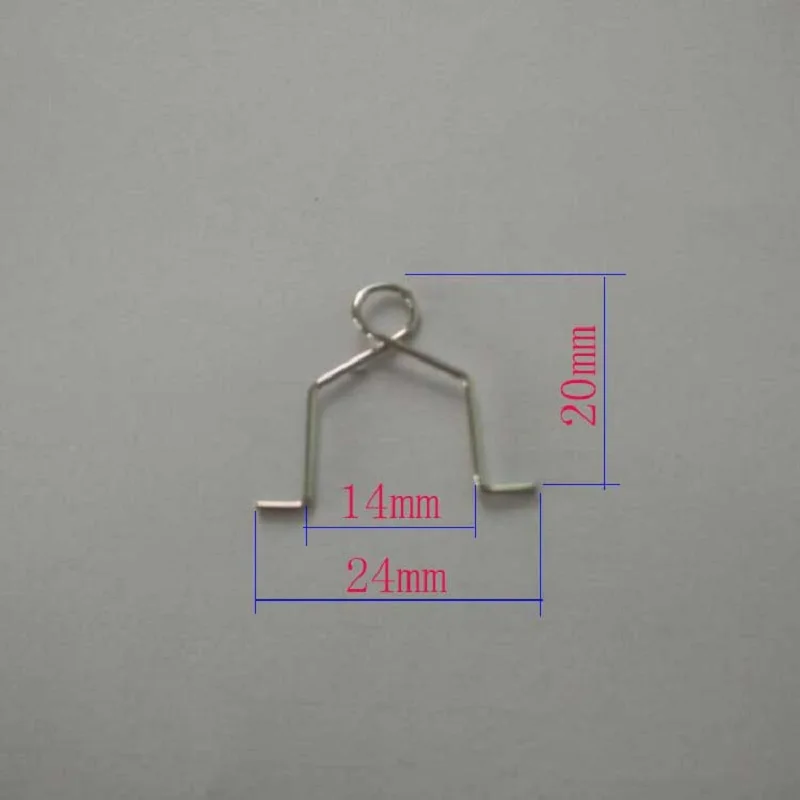 500 шт./лот подвесная Пряжка хрустальный шар металлические крючки Хрустальный