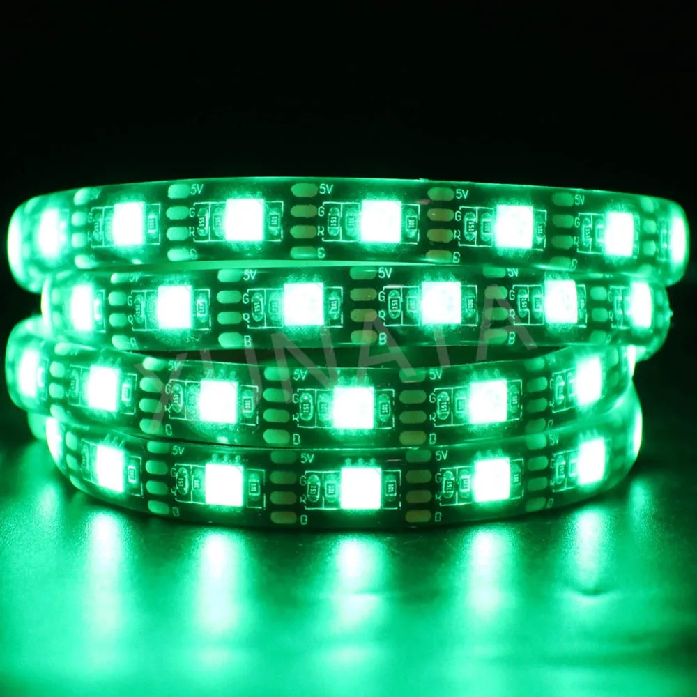 DC5V USB RGB Светодиодная лента 5050 60 Светодиодный s водонепроницаемый гибкий светодиодный Радиочастотный пульт дистанционного управления светодиодный лента для ЖК-монитора ТВ фонового декора