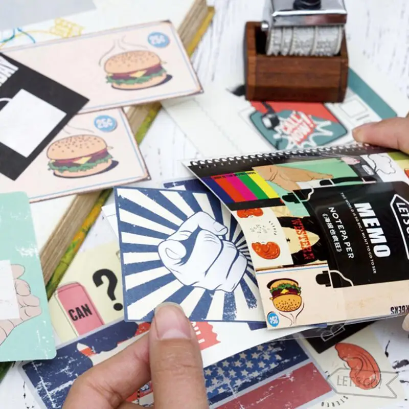 32 шт./лот kawaii Ретро Еженедельный план Sticky Notes Post Memo Pad DIY note pad корейские Канцтовары