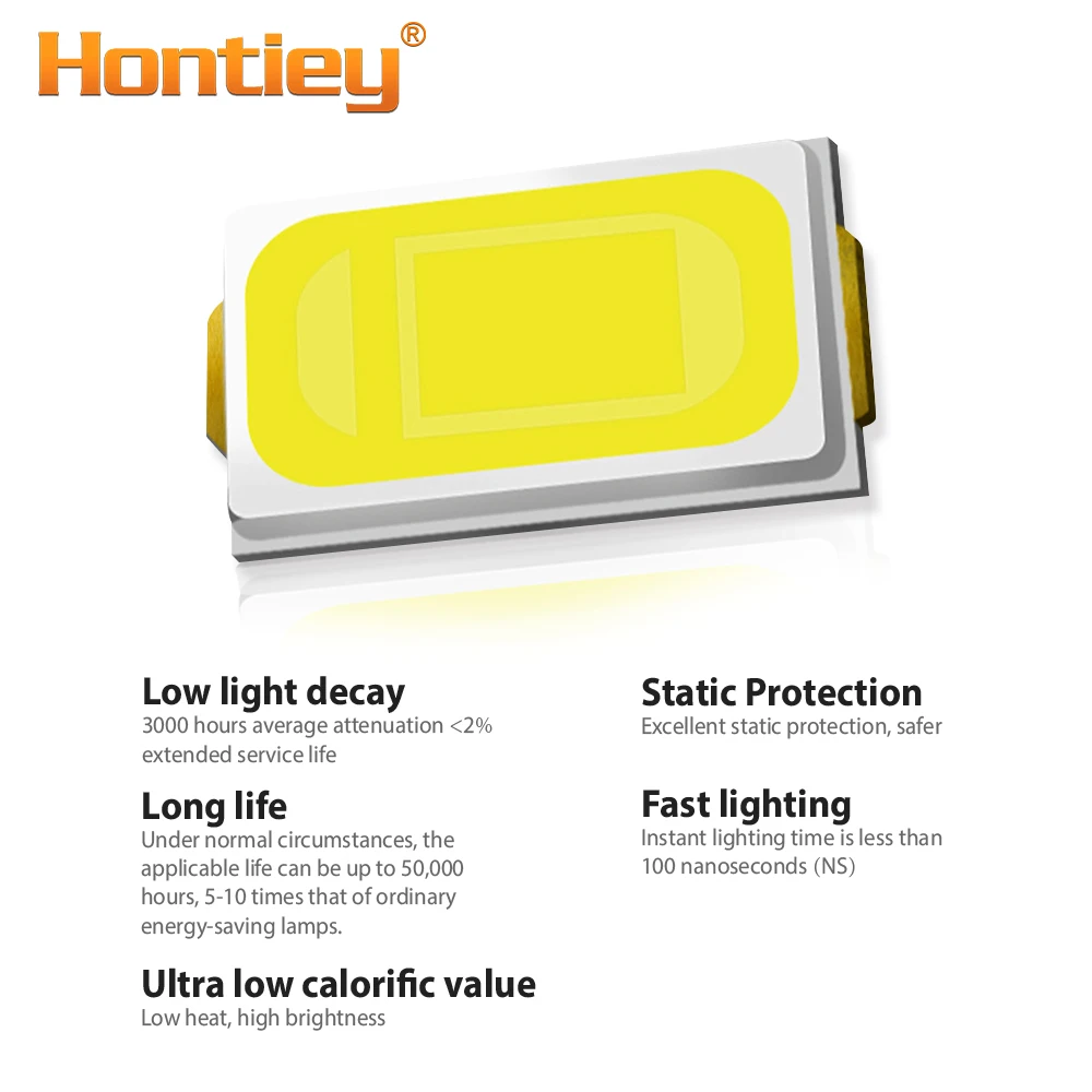 Hontiey SMD 5730/5630 чип светодиодный s теплый белый синий красный зеленый желтый светильник диодные бусины для светодиодной ленты точечный светильник лампа Диодная лампа Diy
