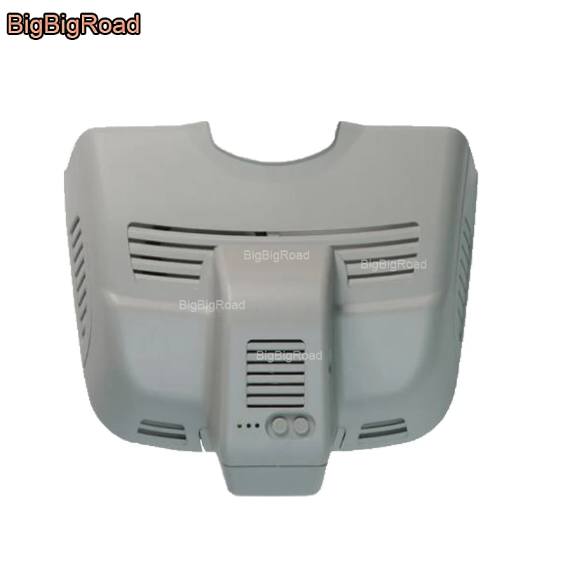 Gray Single Camera BigBigRoad для Mercedes Benz E Class W207 W212 W204 C207 C200 C250 2013 E200 E230 E300 E350 Автомобильный видеорегистратор Wifi DVR DashCam - Название цвета: Gray Single Camera