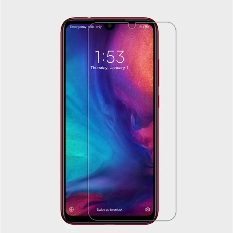 2 шт закаленное стекло для Xiaomi Redmi Note 7 Pro Новый мобильный телефон Snapdragon 675 note7pro