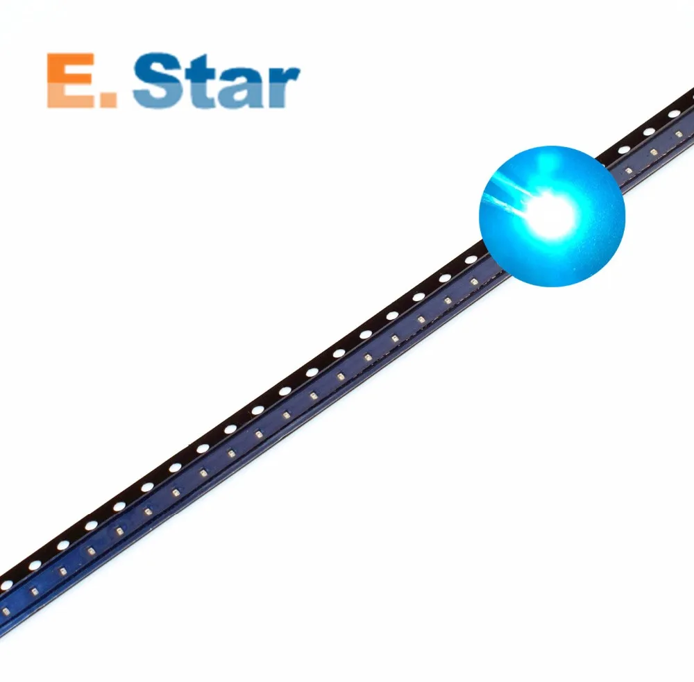 100 шт. 0402 1005 SMD светодиодсветодиодный фиолетовая/Розовая/ледяная