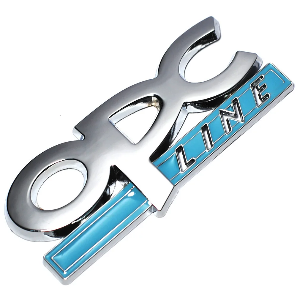 3D металлический OPC LINE эмблема автомобильный боковый задний значок наклейка для