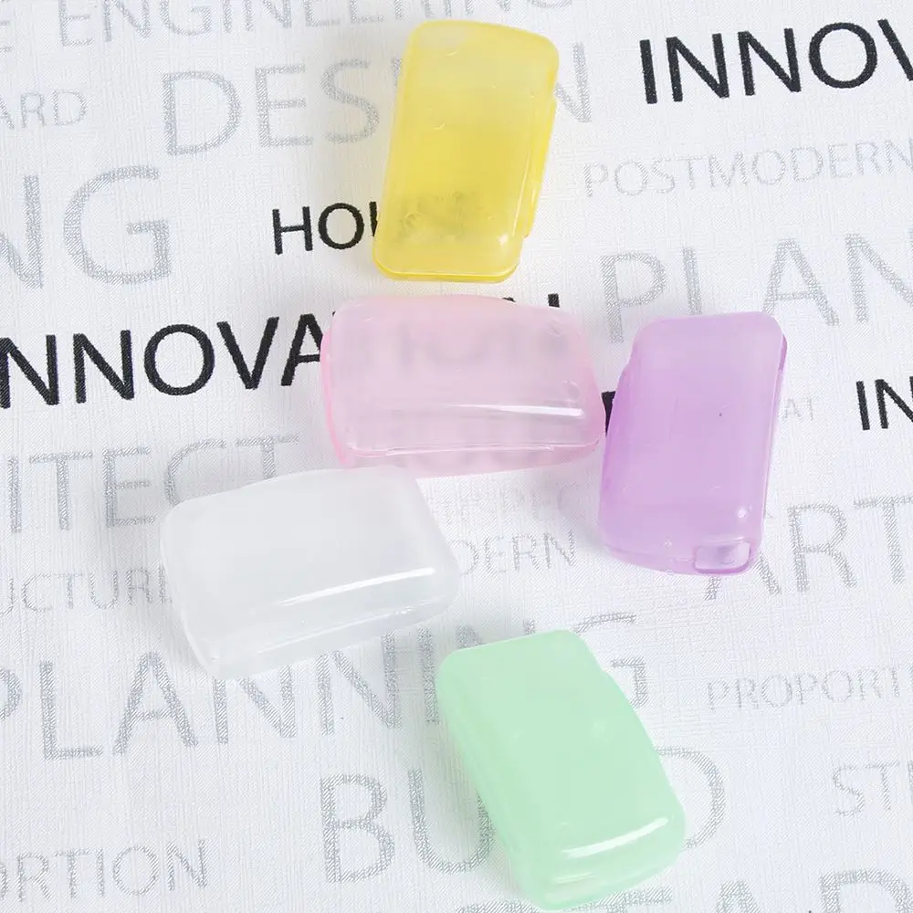

5pcs Fashion Toothbrush Cover Case Cap Travel Accessories plastic Suitcase Holder Baggage Boarding Portable Packing organizer
