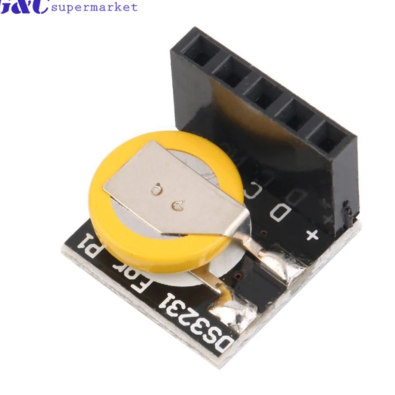 Модуль часов Precision DS3231 в режиме реального времени RTC 3 В/5 В с батареей для Raspberry Pi