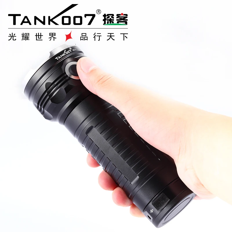 Перезаряжаемый светодиодный фонарик высокой мощности Tank007 RC11 Cree XM L U2 2000 люмен 5