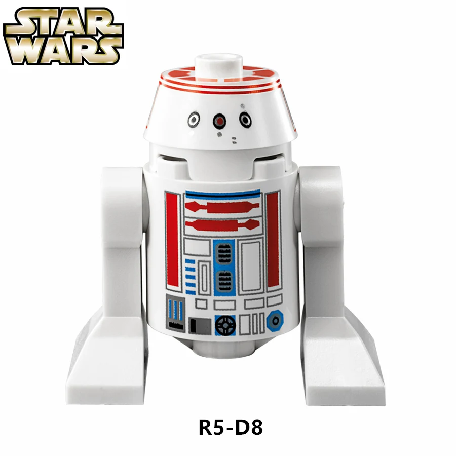 SingleSale Звездные войны R5-D8 astromech Droid C3PO Пробуждение силы минифиг сборные Модели